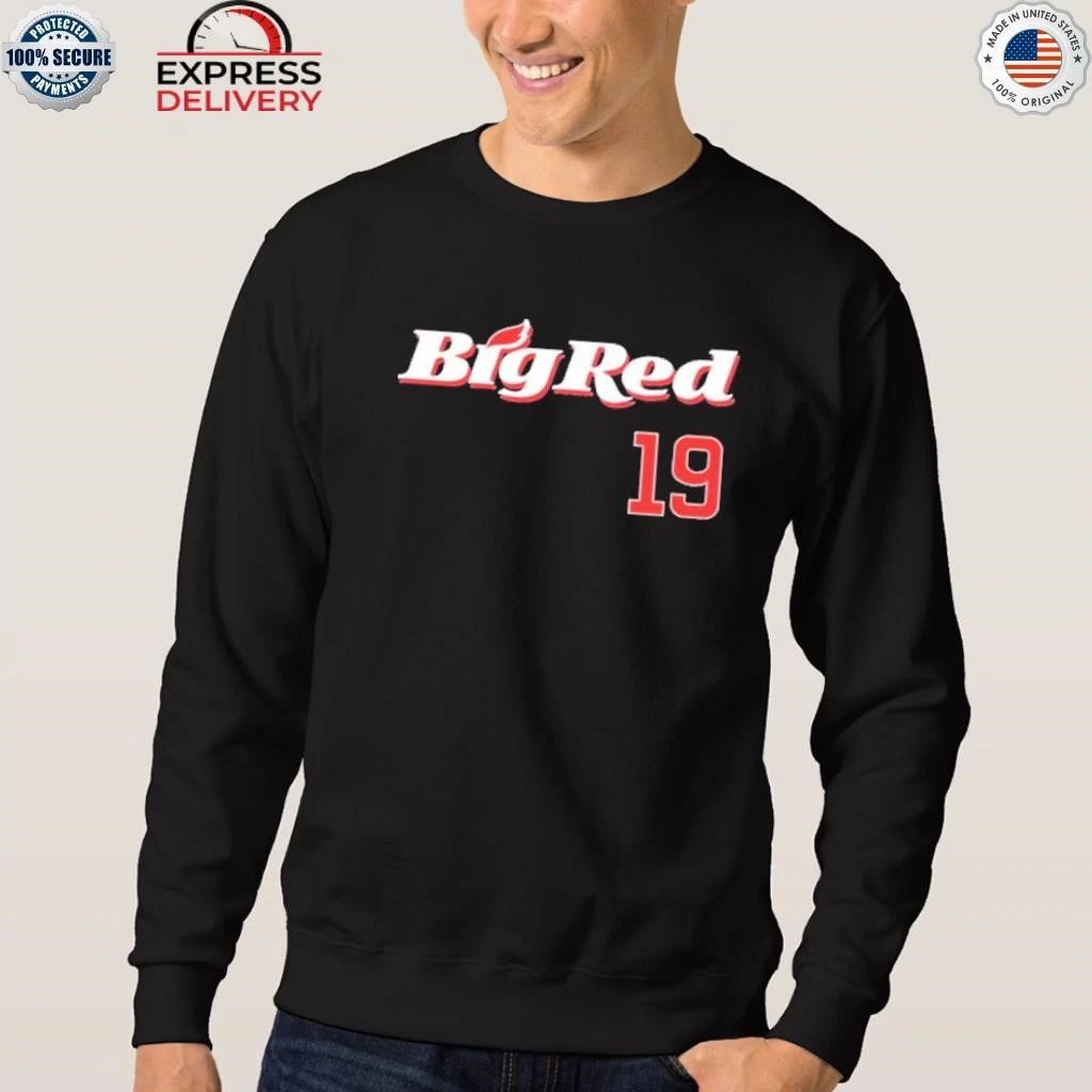 Owen Caissie Cubs Big Red 19 Shirt