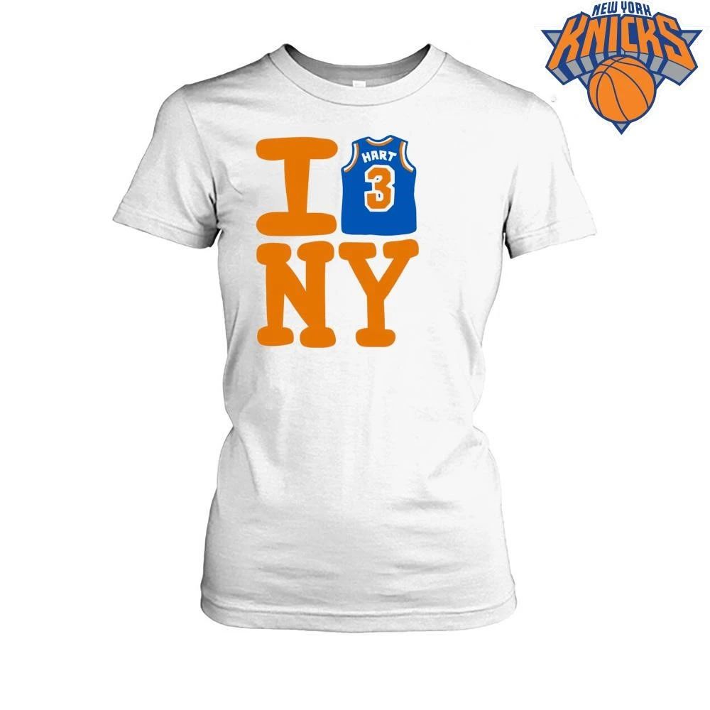 Josh Hart New York Knicks I Love NY Jersey NBA Finals 2026 Shirt
