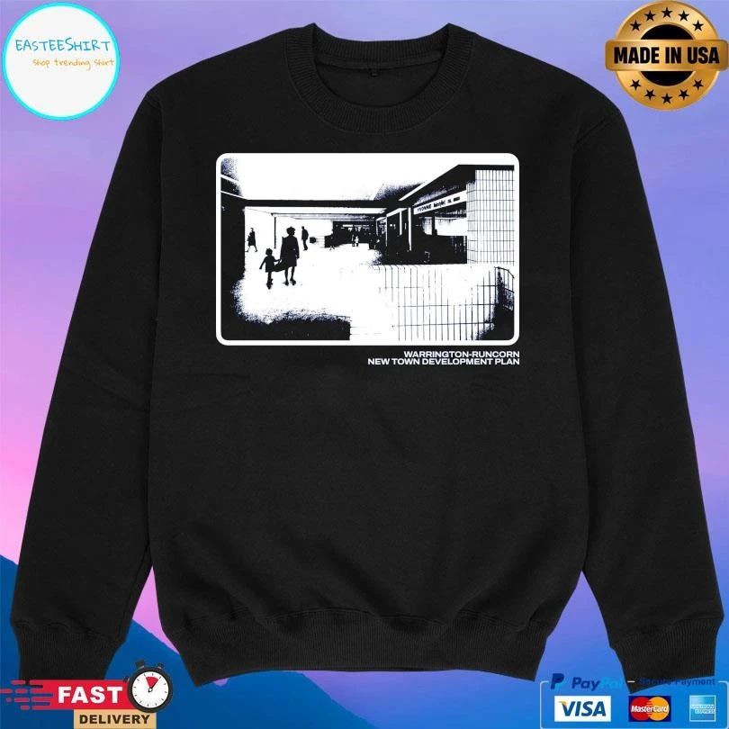 Castlefield Warrington-Runcorn New Town Development Plan T-shirts