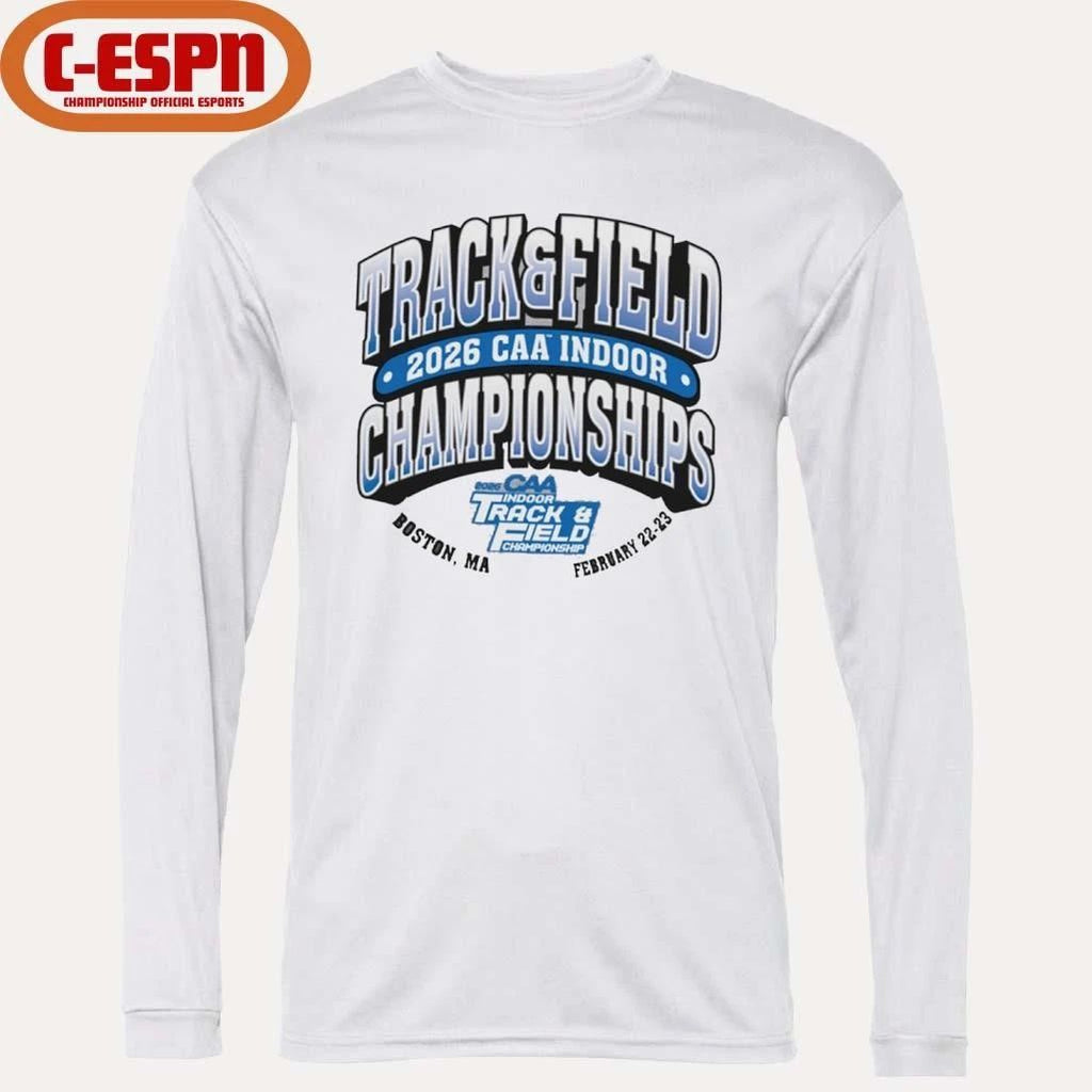 2026 CAA Indoor Track & Field Championships shirt
