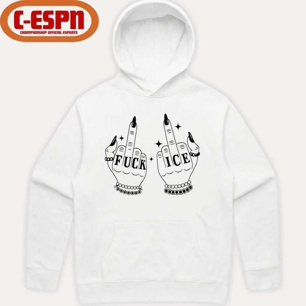 Fuck Ice Middle Fingers Shirt