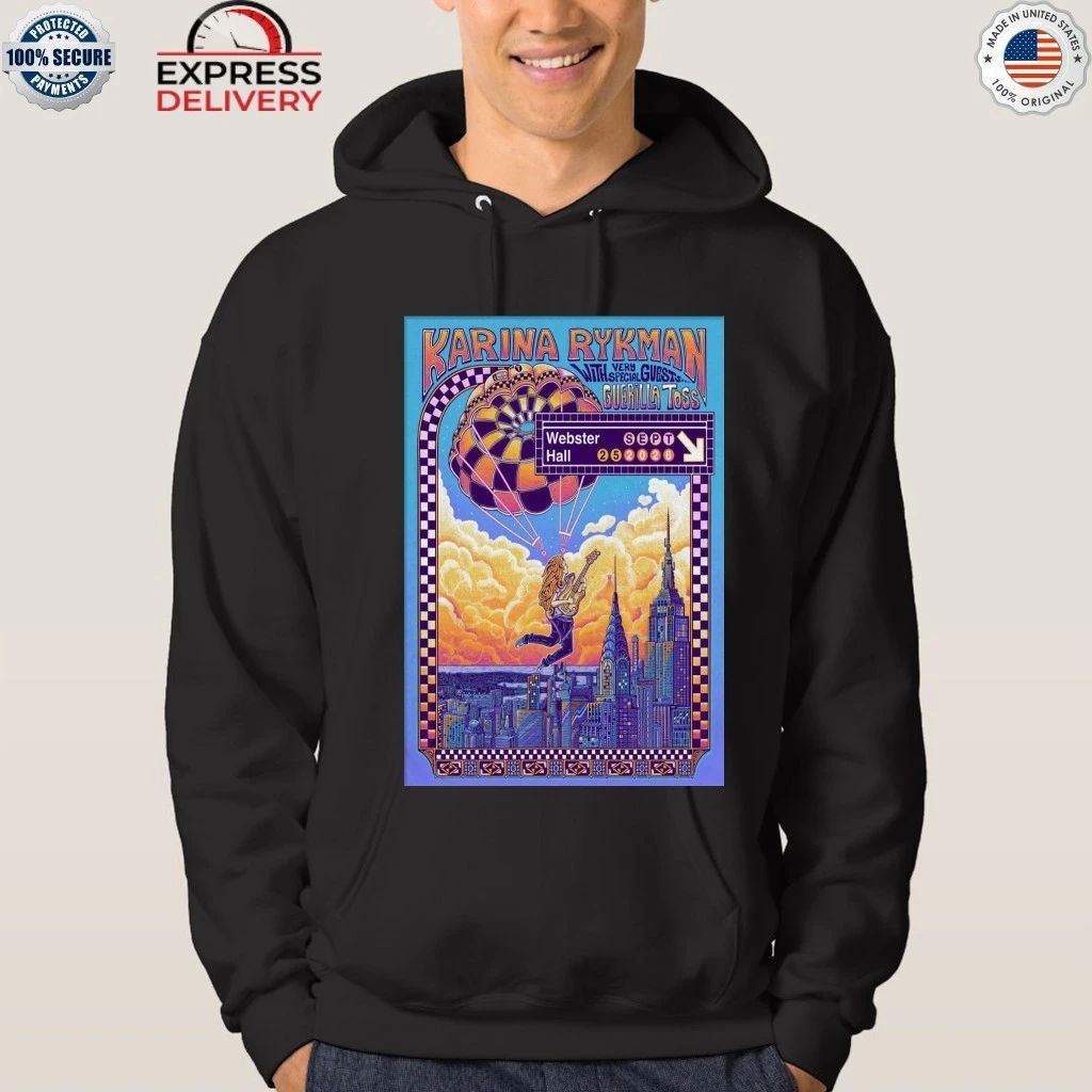 Karina Rykman, Webster Hall, Sep 25, 2026 Shirt