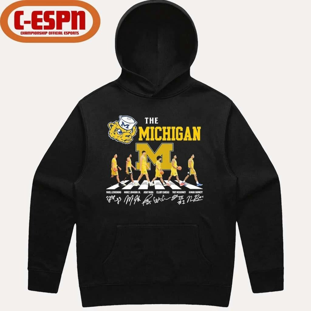 The Michigan Men’s Basketball Abbey Road Shirt
