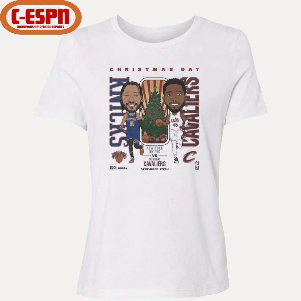 Jalen Brunson Vs Donovan Mitchell 2025 NBA Christmas Day Match Up Shirt