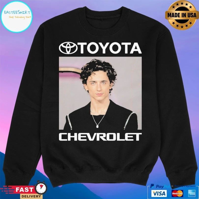 Timothée Chalamet X Toyota Car Brand Actor Toyota Chevrolet T-shirts