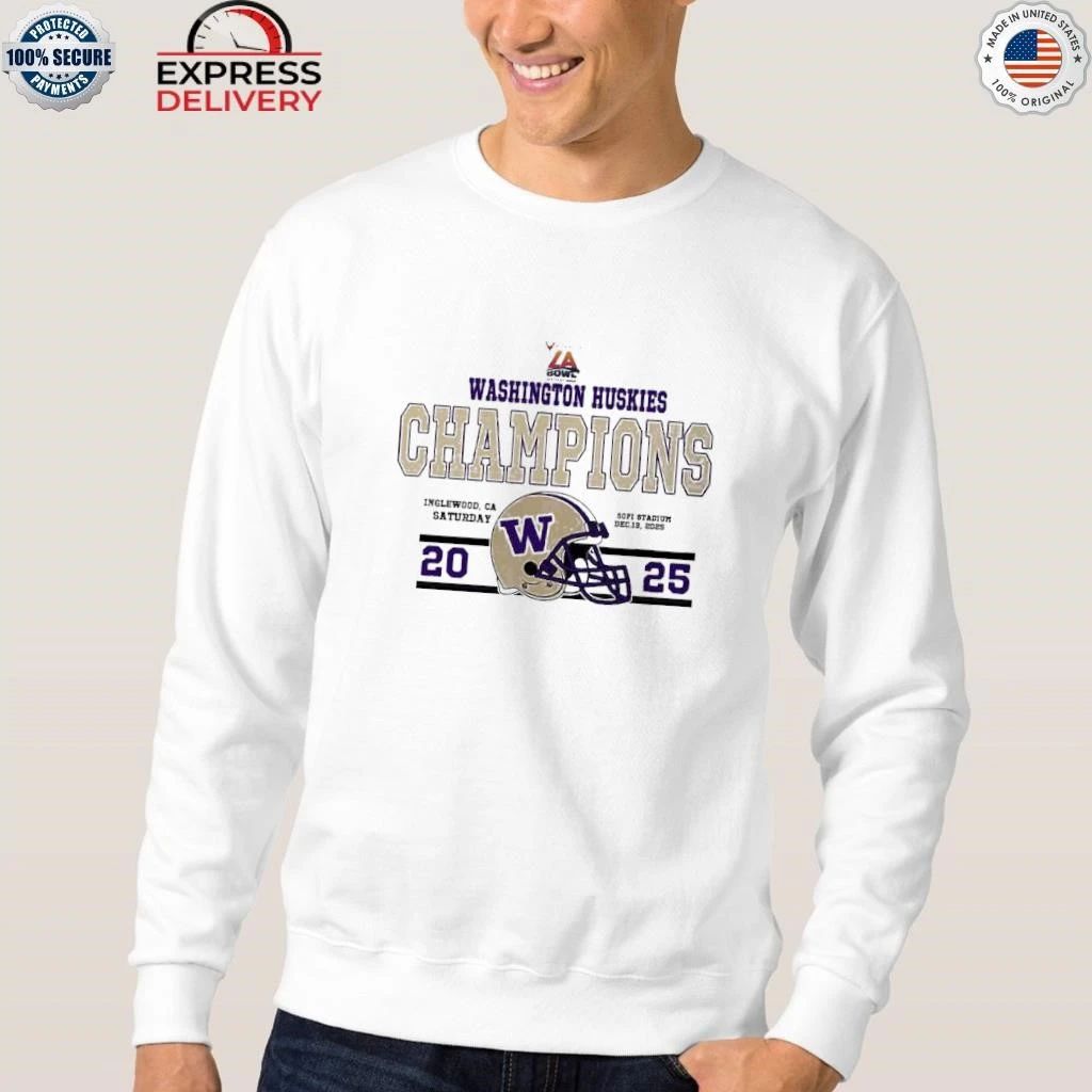 Washington Huskies Football Champions 2025 Bucked Up LA Bowl Hosted by Gronk Shirt