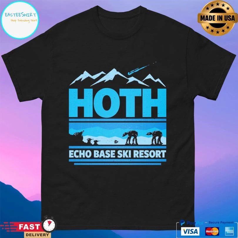 Hoth Echo Base Ski Resort T-shirts