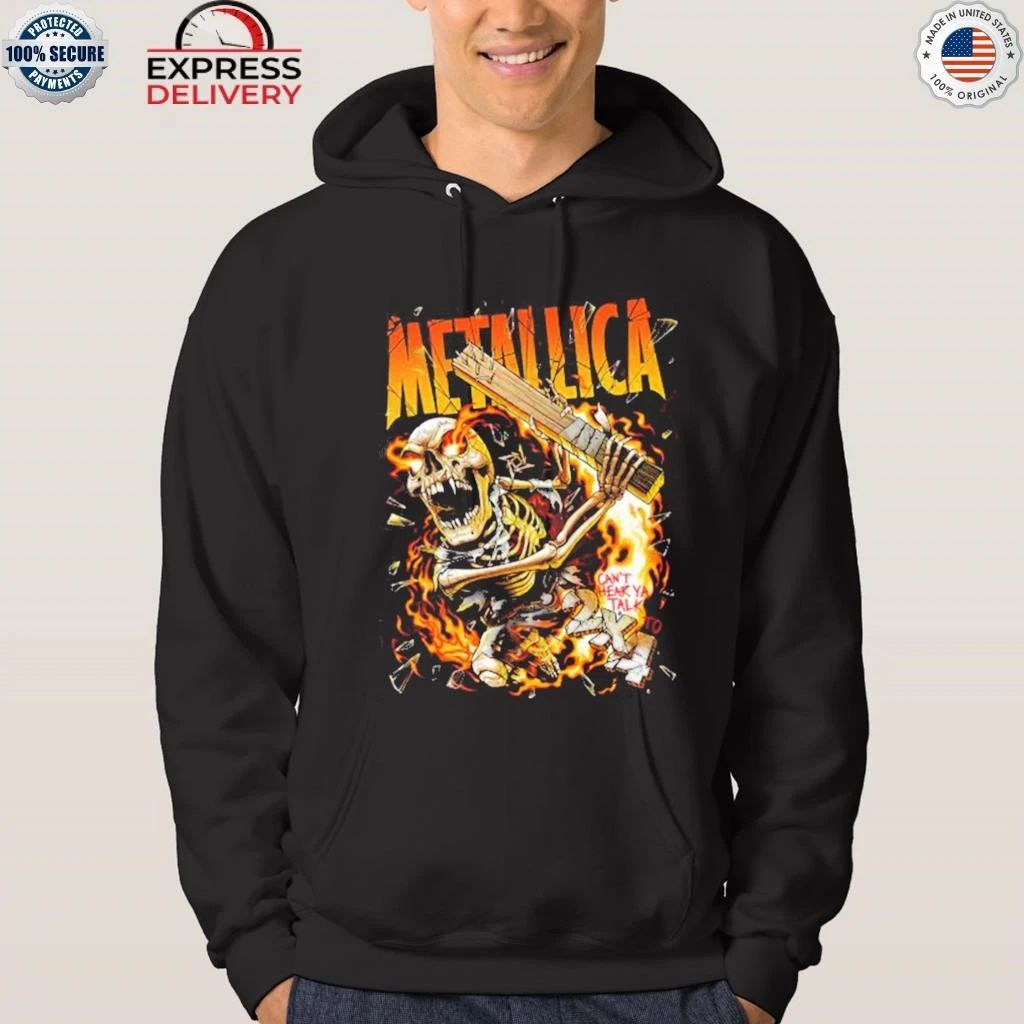 Metallica 2×4 Load I Can’t Hear Ya Talk To Art By Andrew Cremeans Shirt