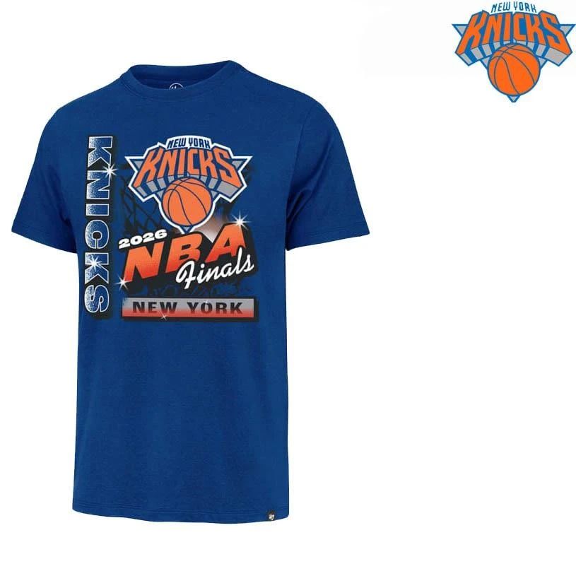 New York Knicks Blue FINALS PARTICIPANT Shirt