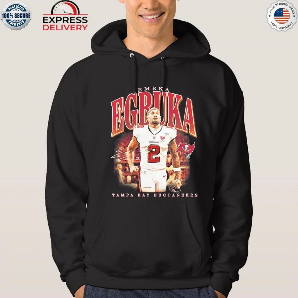 Emeka Egbuka Tampa Bay Buccaneers Big & Tall Player Hype Shirt