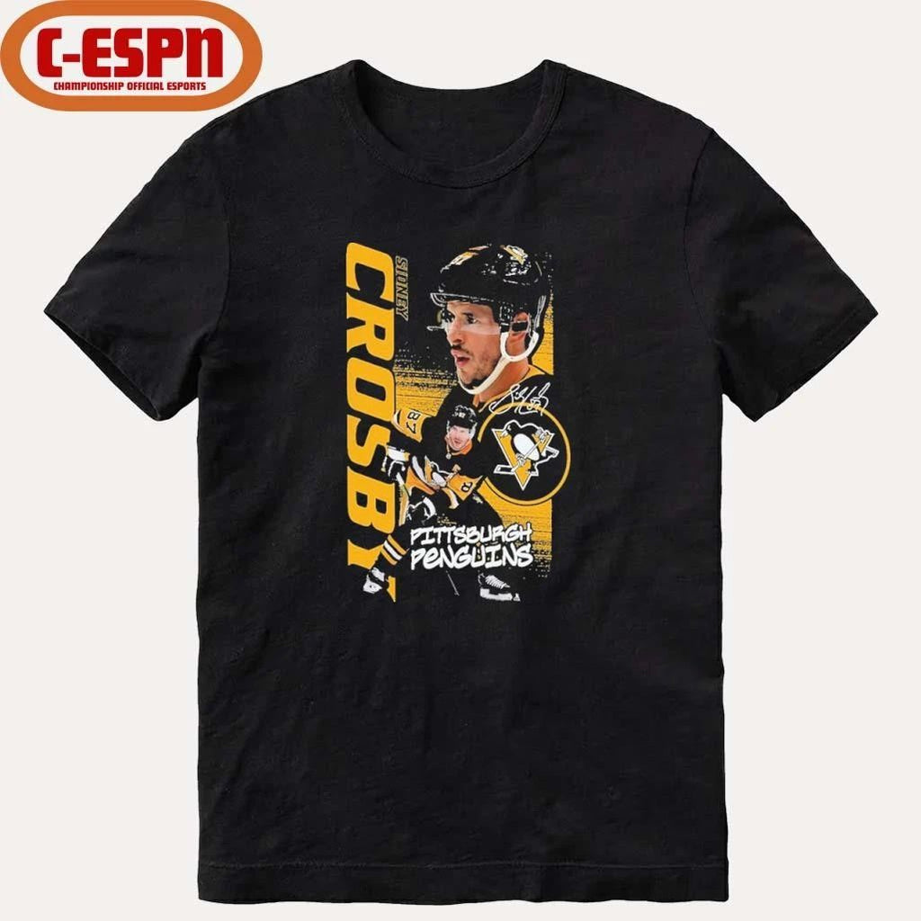 Sidney Crosby Pittsburgh Penguins Vintage Playmaker T-Shirt