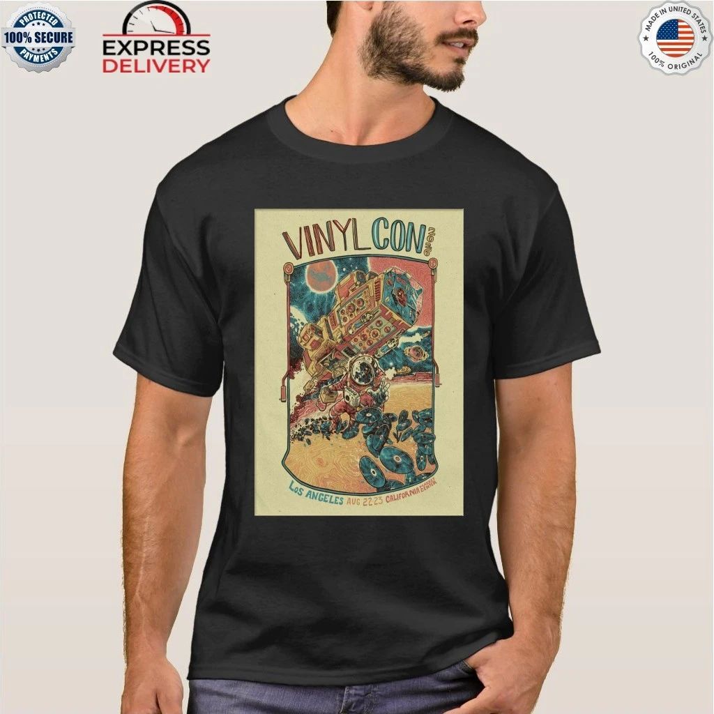 Vinylcon In Los Angeles CA On Aug 22-23 2026 Shirt