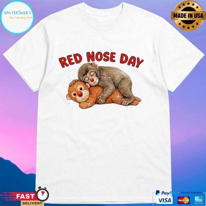 Red Nose Day Punch Monkey Viral 2026 T-shirts