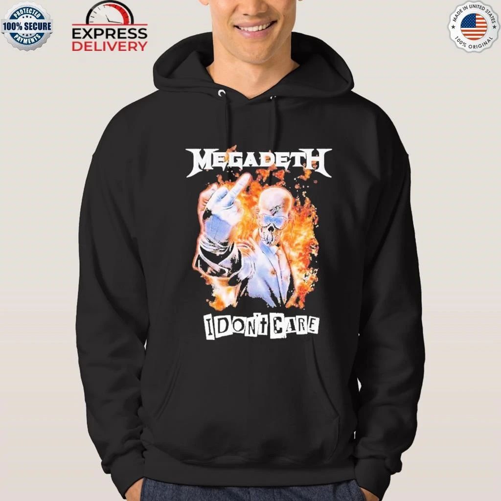 Megadeth I Don’t Care Ransom Note Shirt