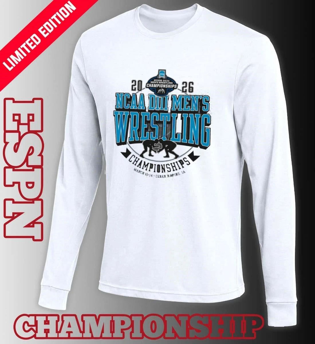 NCAA DIII Wrestling Championships 2026 Official T-Shirt