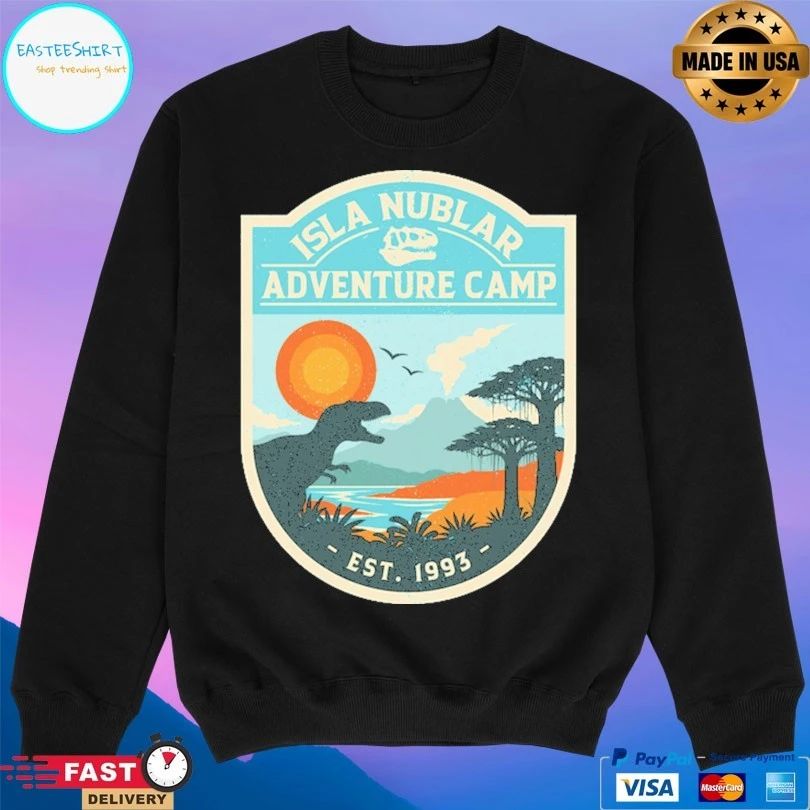 Isla Nublar Adventure Camp Est 1993 T-shirts