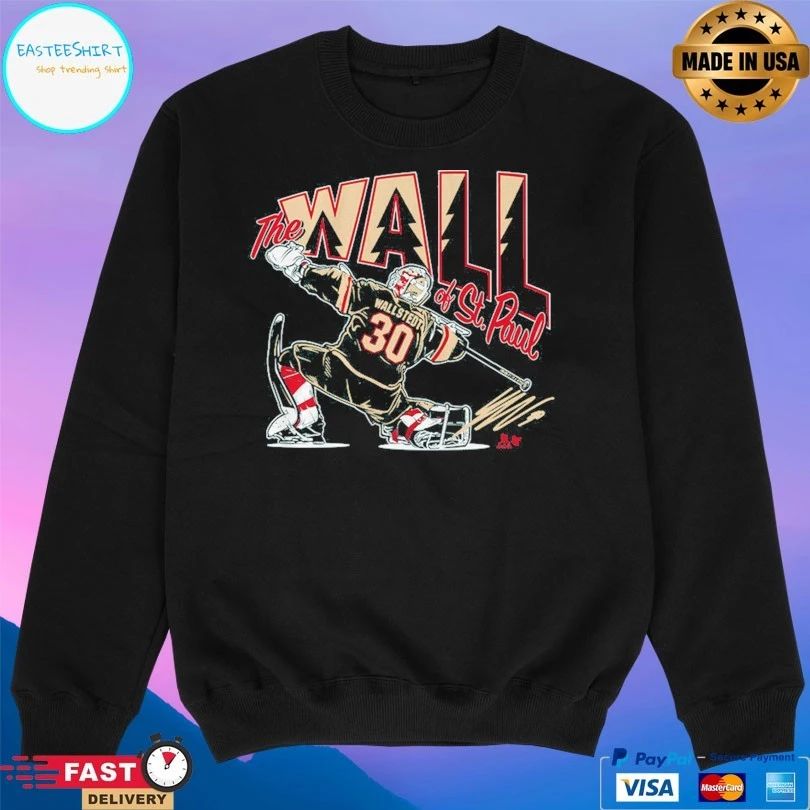 Minnesota Wild Jesper Wallstedt The Wall Of St Paul Remix Shirt