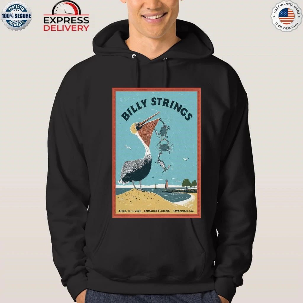 Billy Strings Savannah Enmarket Arena Apr 10-11 2026 Shirt