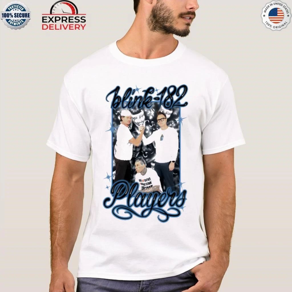 Blink182 Players Photo Airbrush Shirt