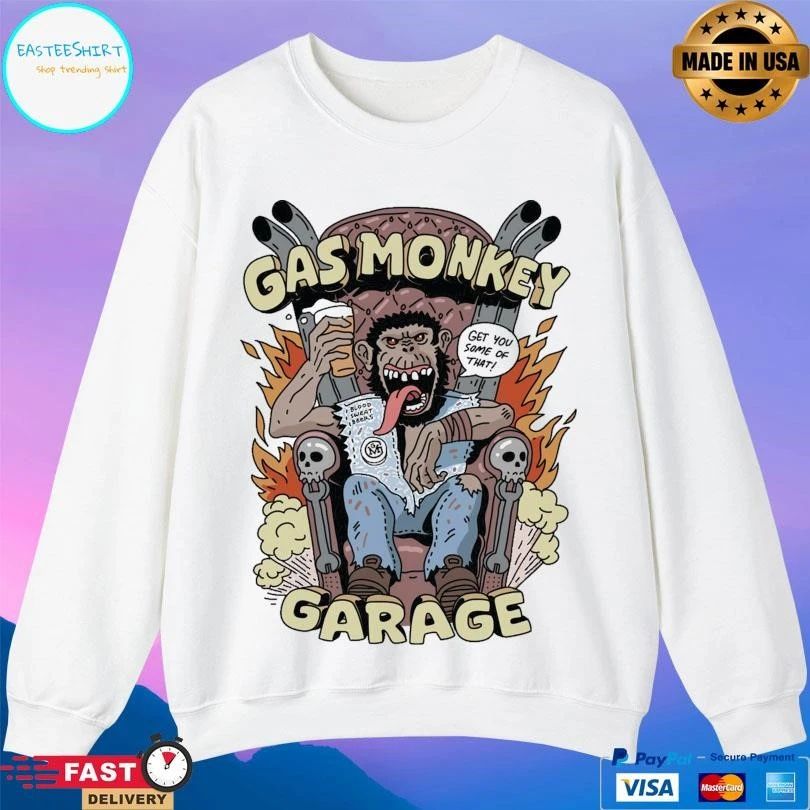 Gas Monkey Garage King Of Chaos T-shirts