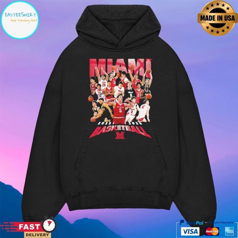 Miami Ohio Redhawks Men’s Basketball 2025-2026 T-shirt