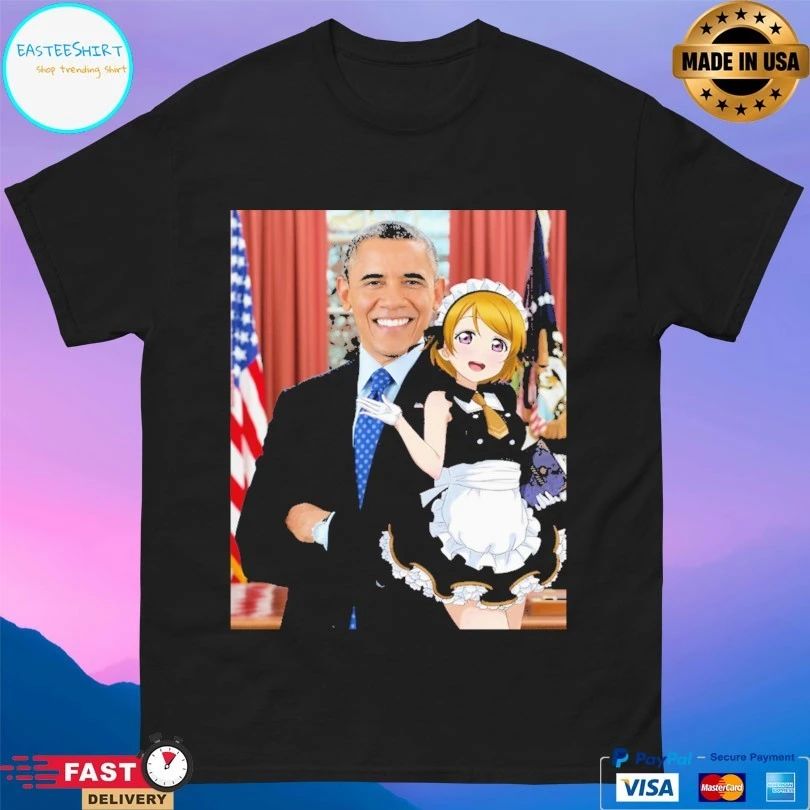 Hanayo And Obama Meme T-shirt