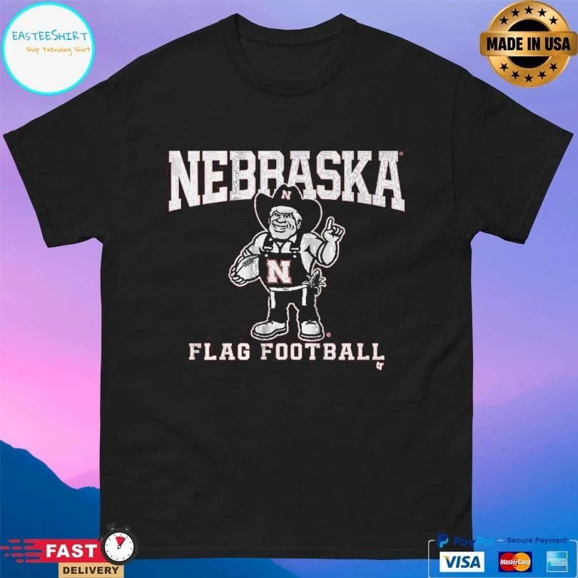 Nebraska Cornhuskers Flag Football T-shirts