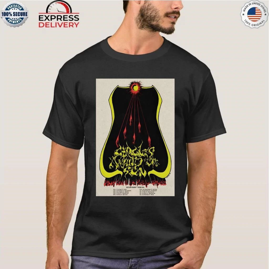 Circles Around The Sun Western Roundup Tour 2026 Spring Shirt