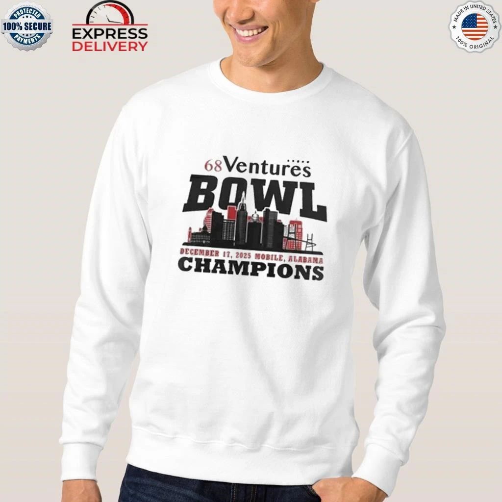 Delaware Fightin Blue Hens 68 Ventures Bowl Bowl Champions Shirt
