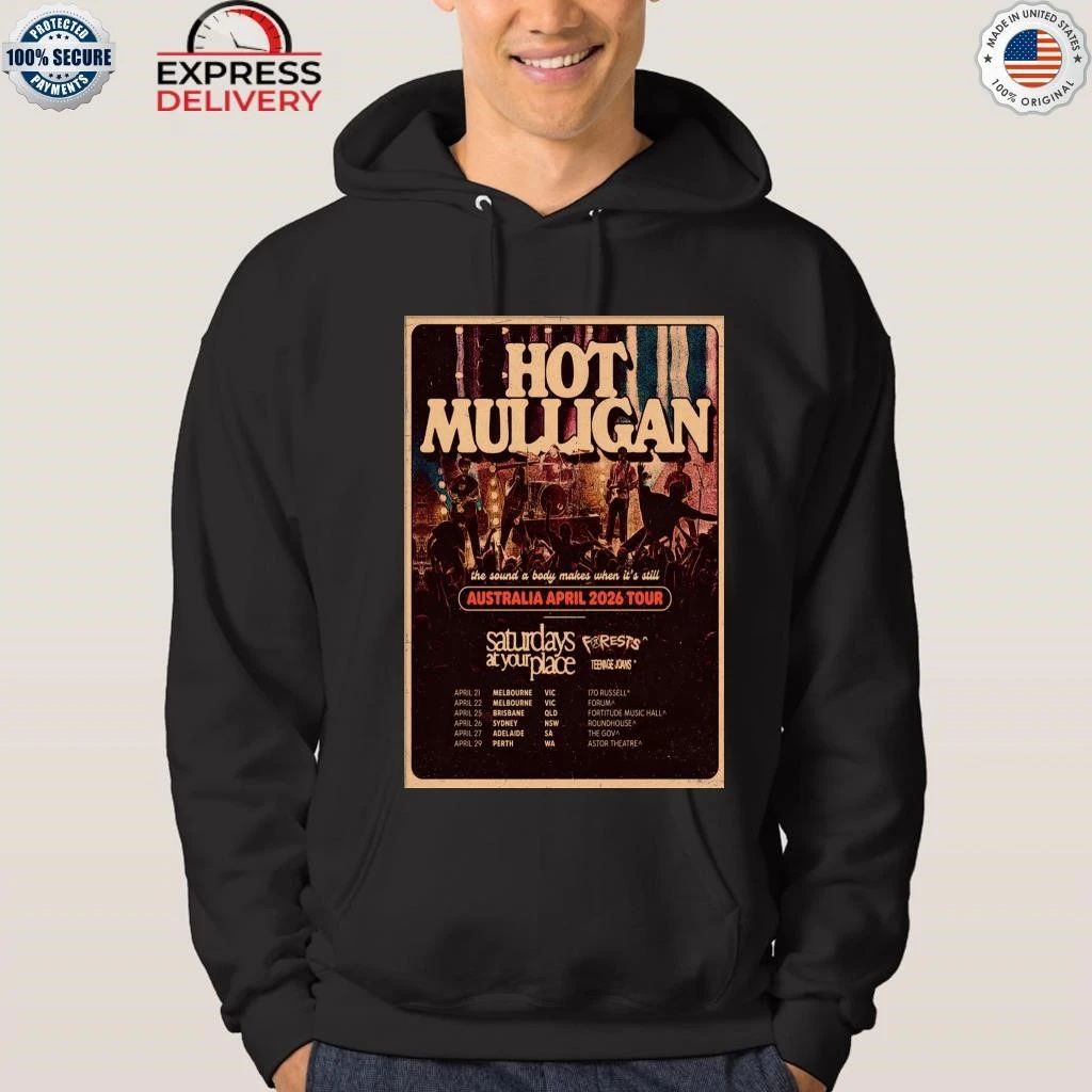 Mulligan Tour AUS April 2026 Shirt