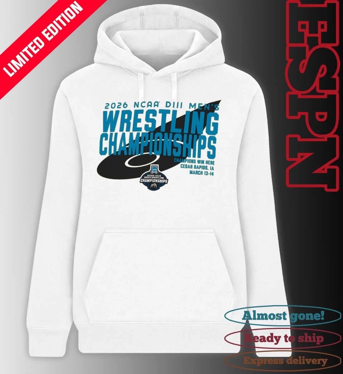 Championship NCAA DIII Wrestling T-Shirt