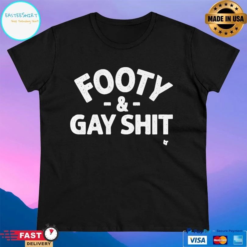 Sarah Spain Footy And Gay Shit T-shirts