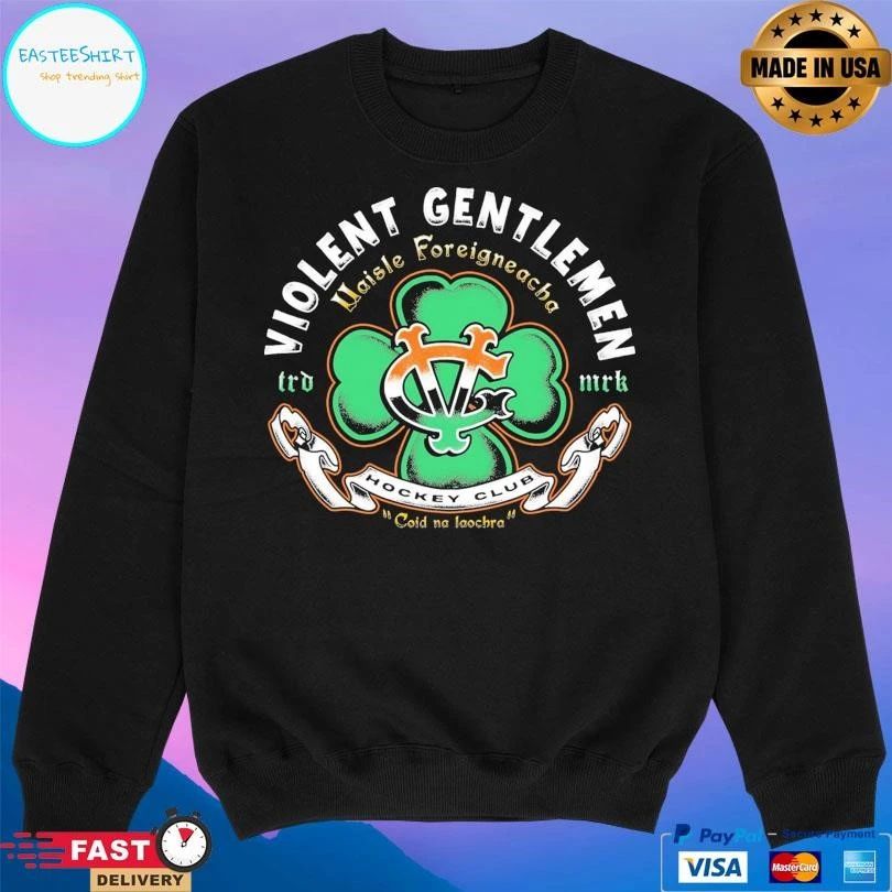 Violent Gentlemen Uaisle Foreigneacha Hockey Club Coid Na Laochra T-shirts