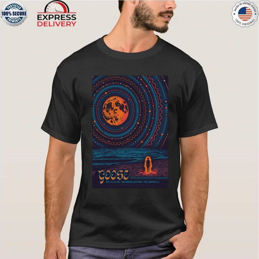 Goose Apr 14-15 2026 War Memorial Auditorium in Fort Lauderdale FL Shirt