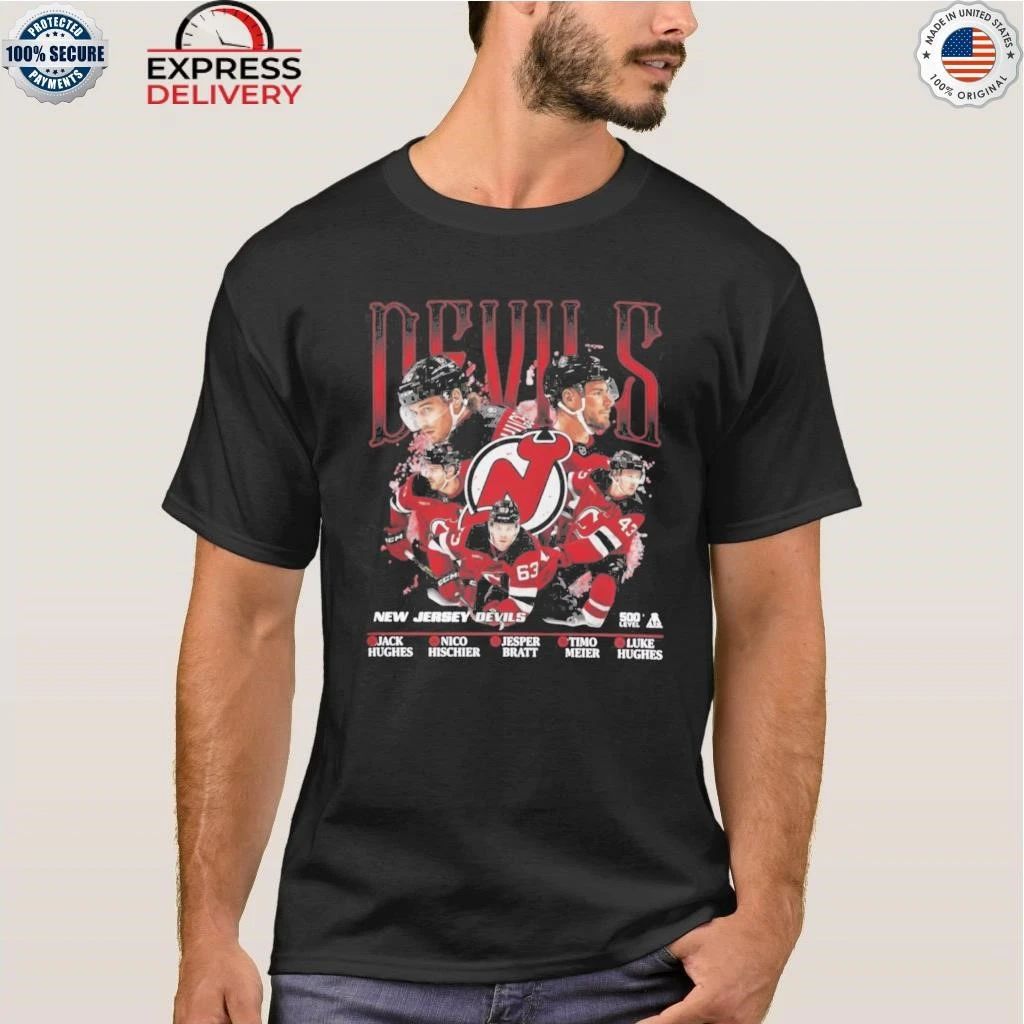 Nhl New Jersey Devils 5 Stars Shirt