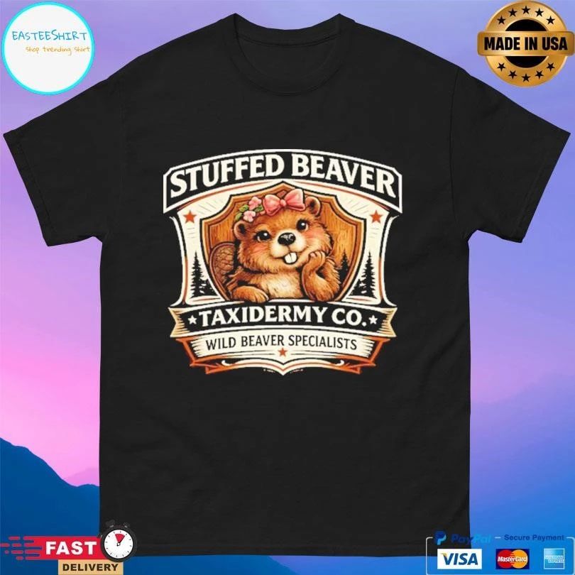 Stuffed Beaver Taxidermy Co Wild Beaver Specialists T-shirts