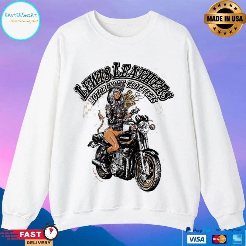 Lewis Leathers X Rockin’jelly Bean Motorcycle Clothiers T-shirts