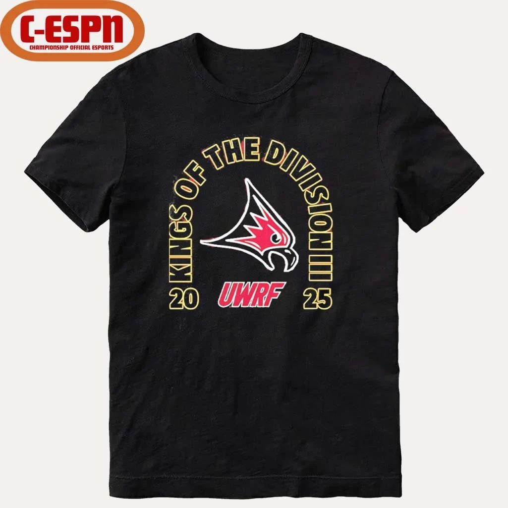 Wisconsin-River Falls Falcons 2025 King Of Division III Football Champions shirt