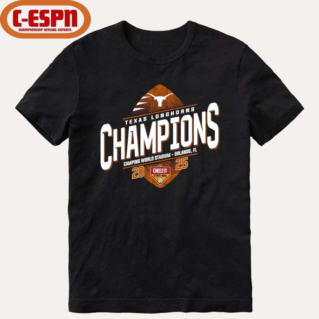 Texas Longhorns Cheez-It Citrus Bowl Champions T-shirt