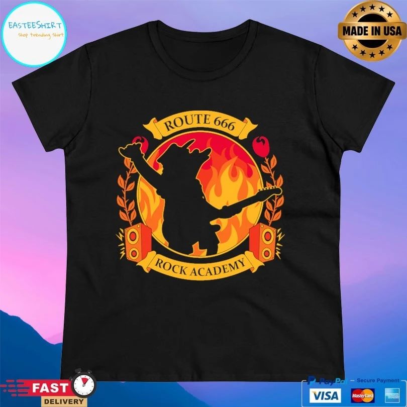Route 666 Rock Academy T-shirt