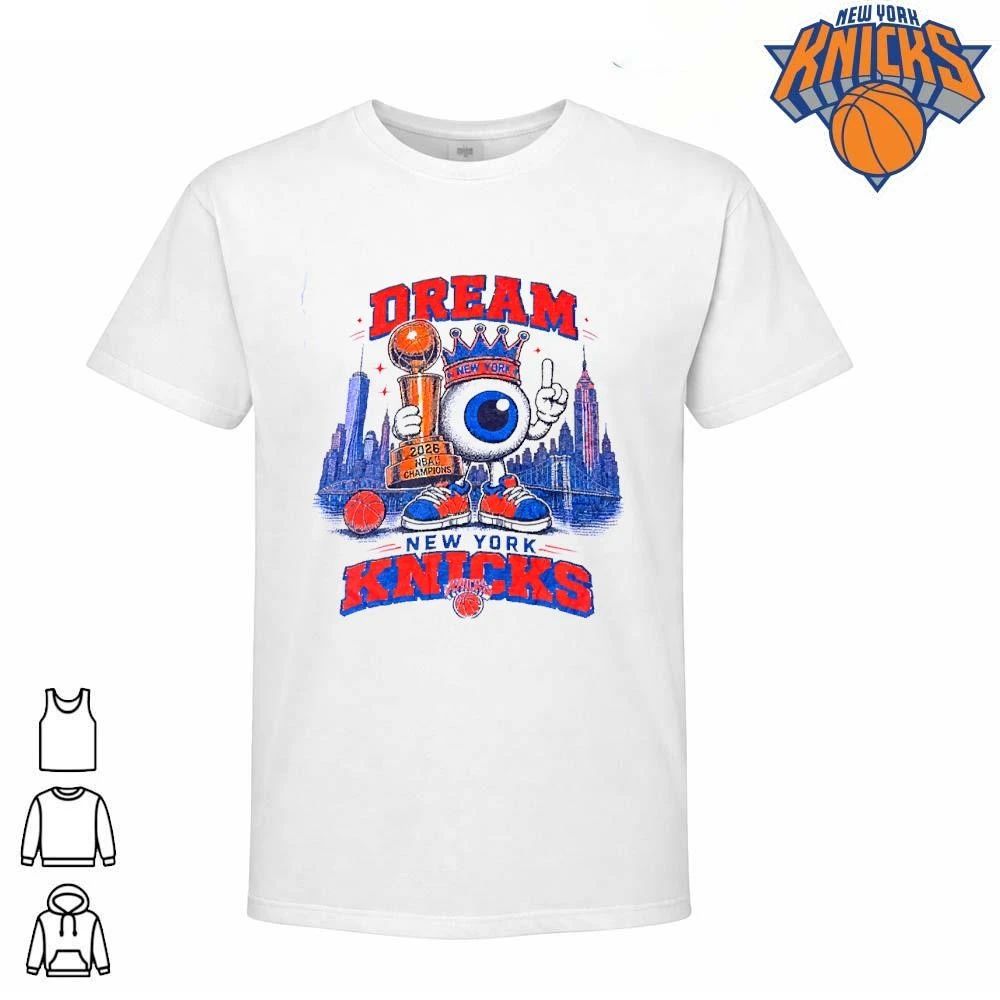 Vintage Dream New York Knicks Champions NBA 2026 Eye Mascot Graphic Shirt