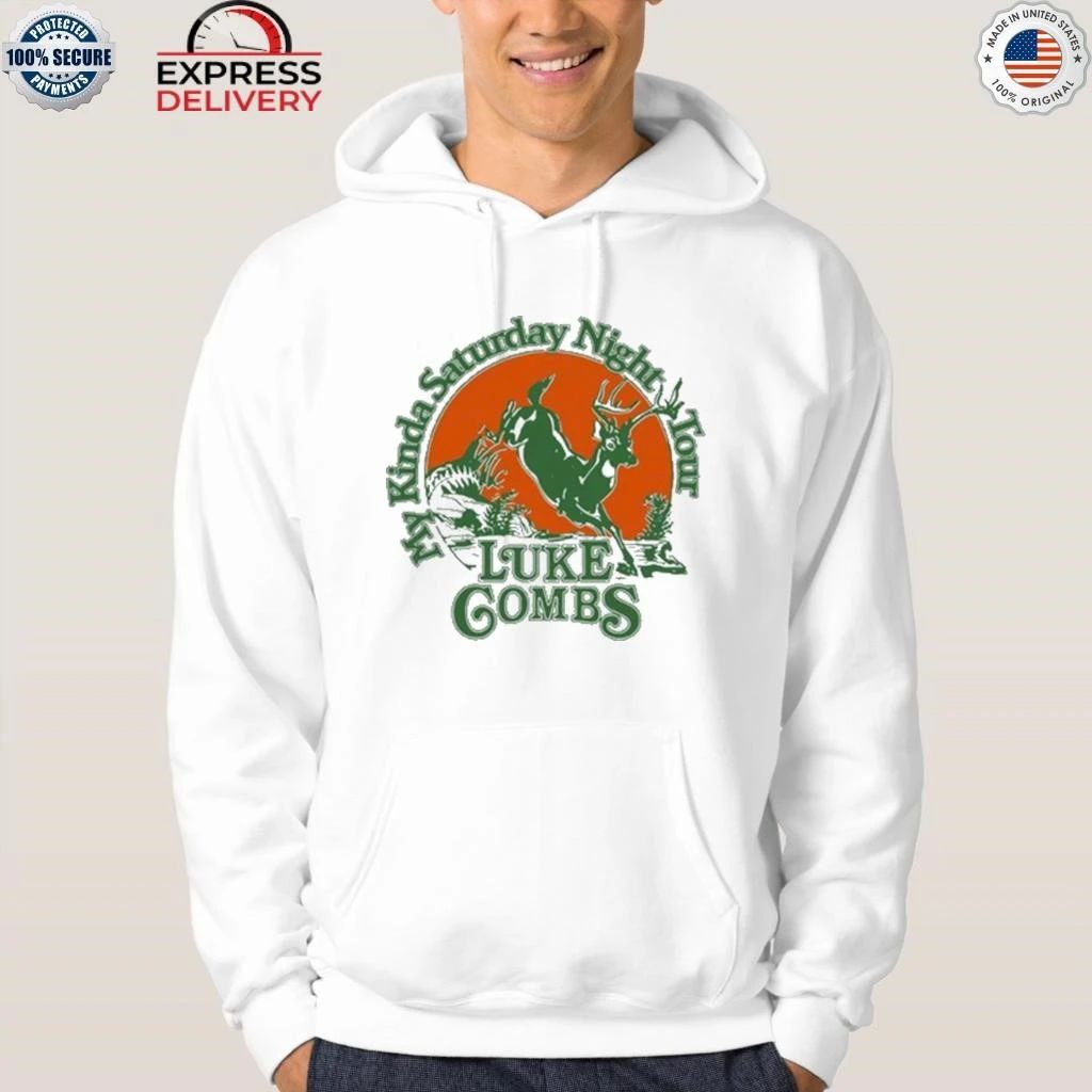 Luke Combs My Kinda Saturday Night Tour 2026 Deer Shirt