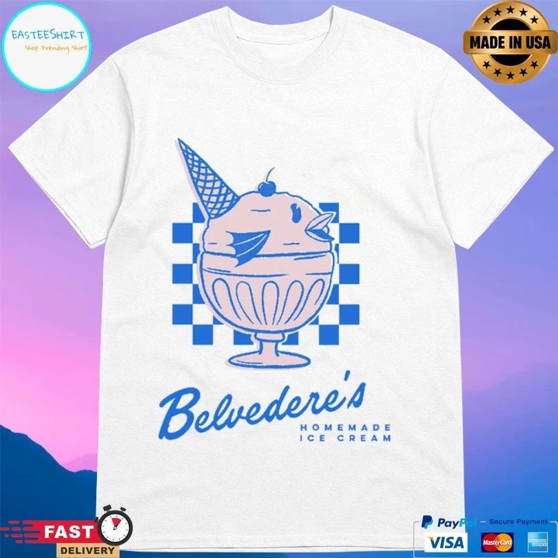Belvedere’s Homemade Ice Cream T-shirt