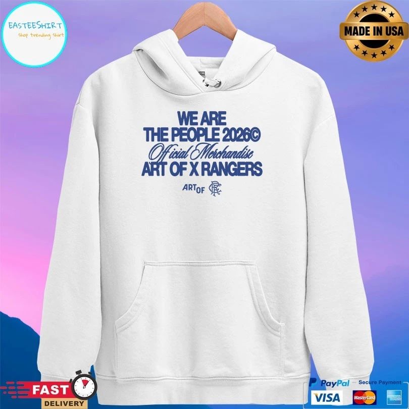 We Are The People 20260 Official Merchandise Art Of X Rangers T-shirt