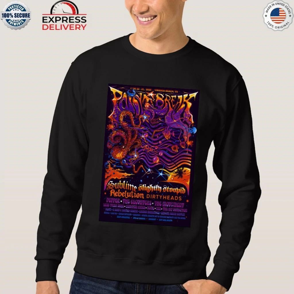Point Break Music Festival Jun 20-21 2026 Virginia Beach, VA Shirt