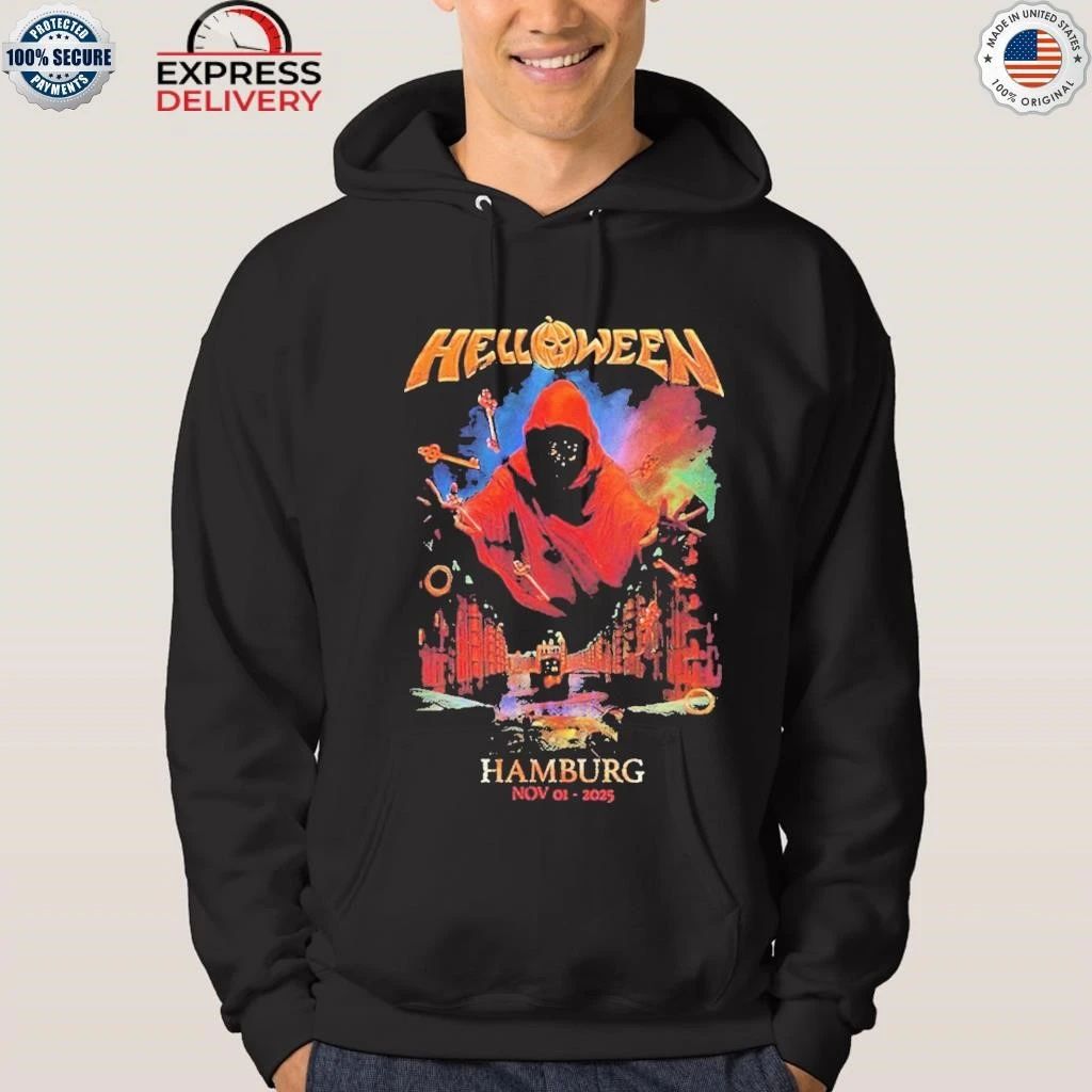 Helloween Hamburg Germany 2025 Pop Up Shop On November 1 2025 Shirt