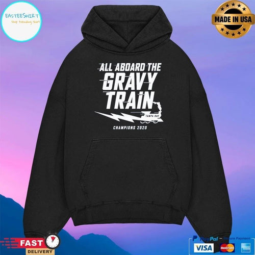 All Aboard The Gravy Train Tampa Bay Champions 2020 T-shirt