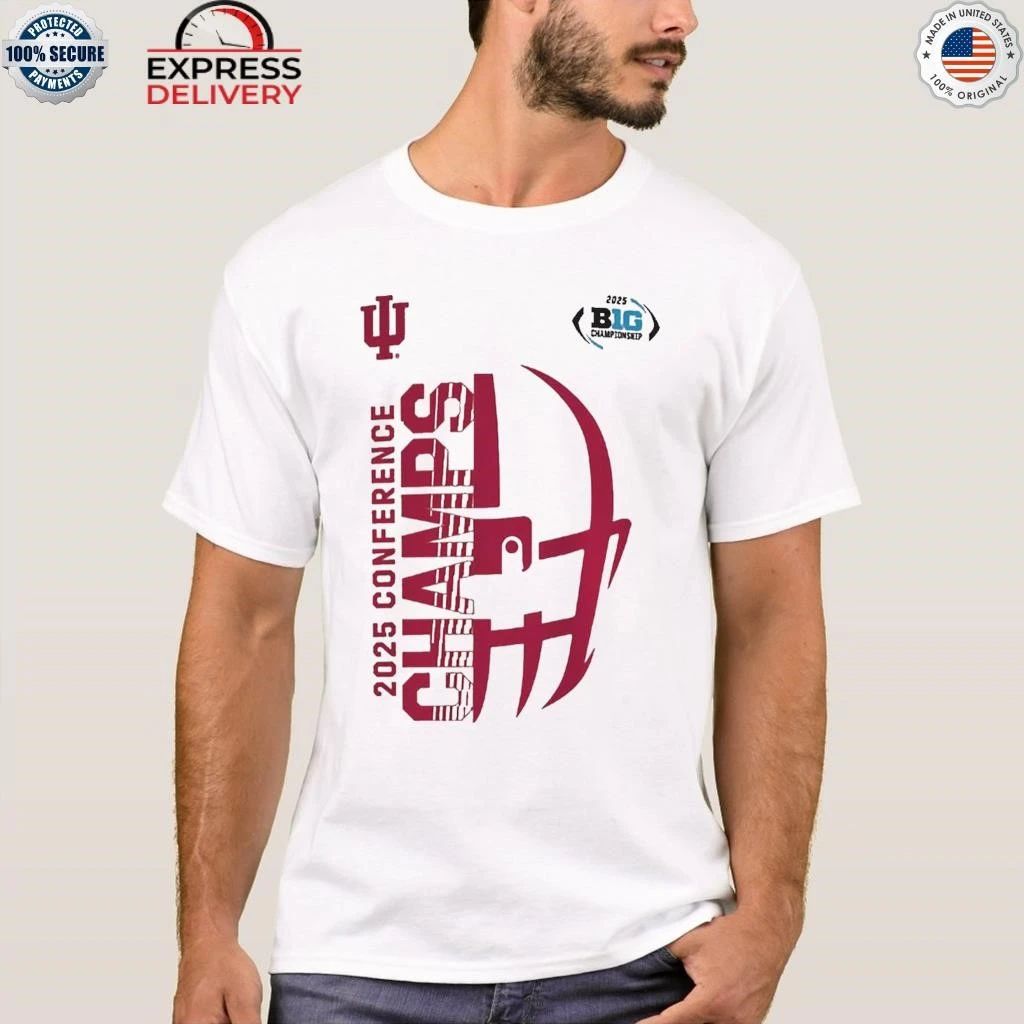 Indiana Football Big 10 Conference Champions 2025 Shirt