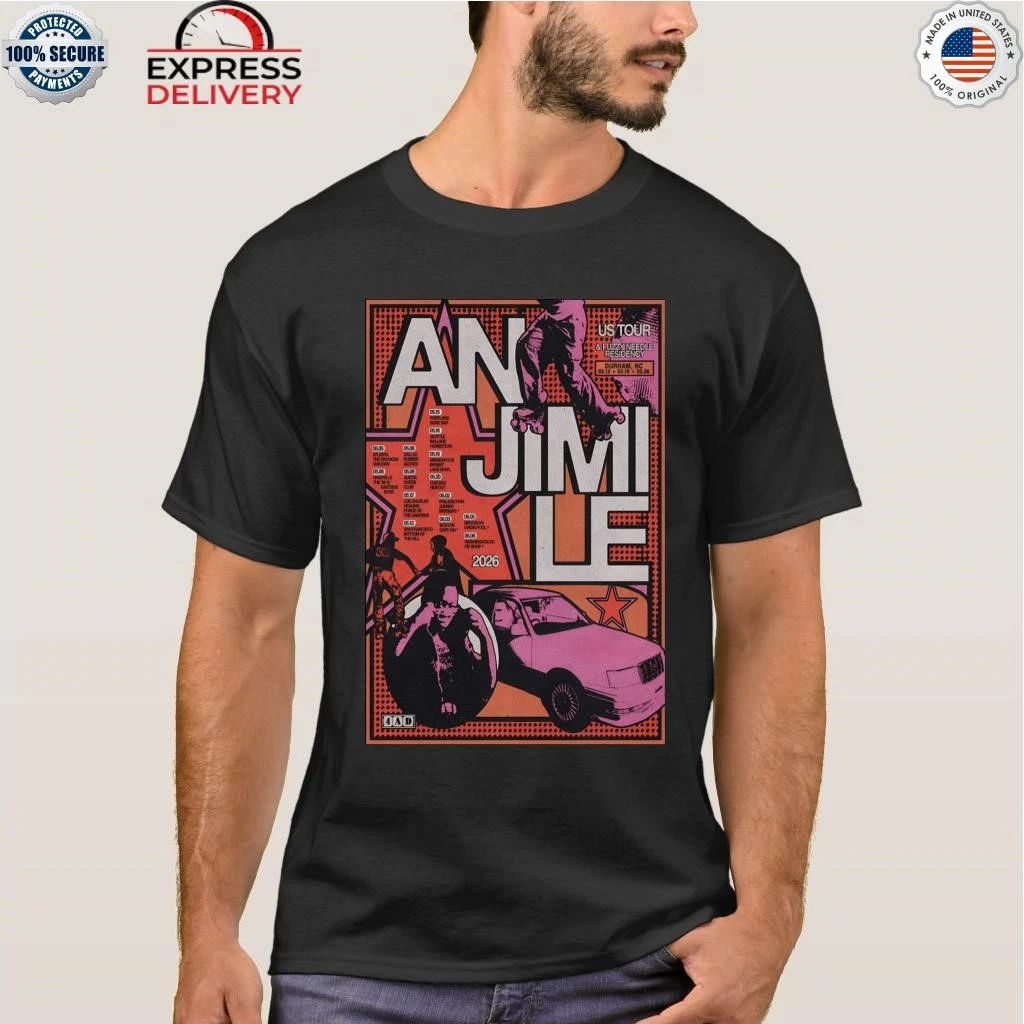Anjimile 2026 US Tour Shirt