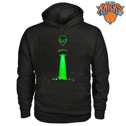 Alien UFO Abduction Tower Green Laser Light Victor Wembanyama Wemby Basketball Shirt
